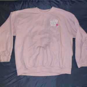pink y2k preppy vintage sweater